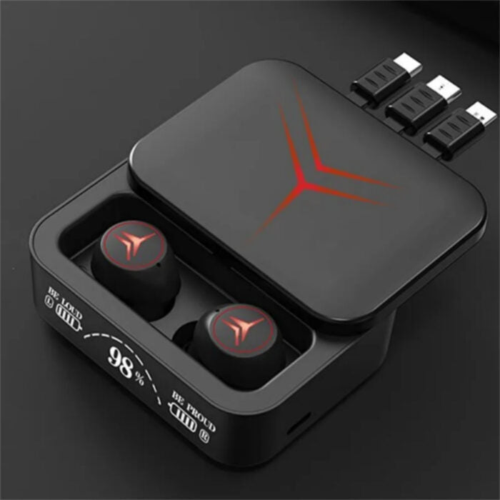 M88 V5.3 Dual Mode Zero Delay LED Display Wireless Earbuds