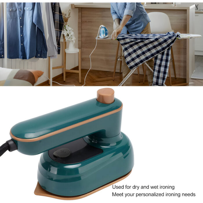 Mini Compact EV Porcelain Gold Electric Iron