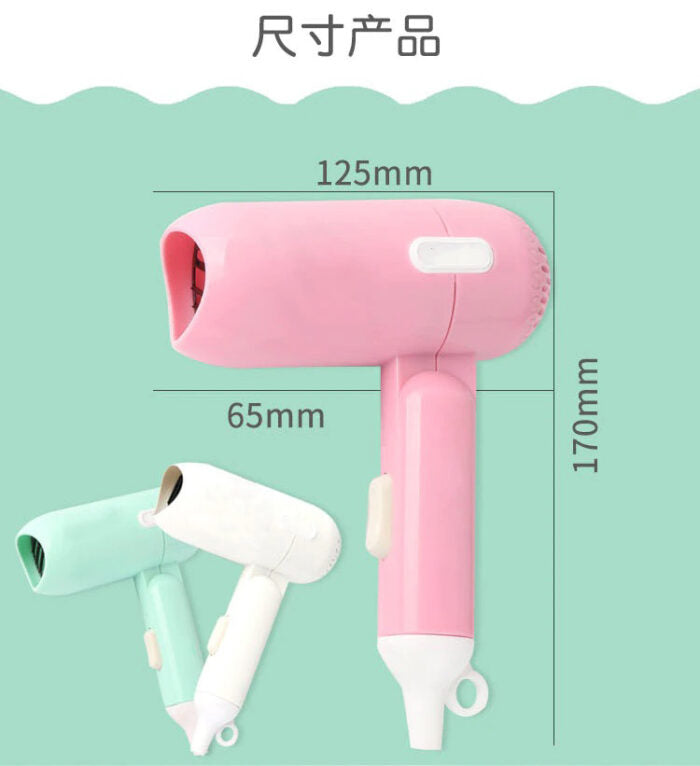 1400W Mini Foldable Hair Dryer
