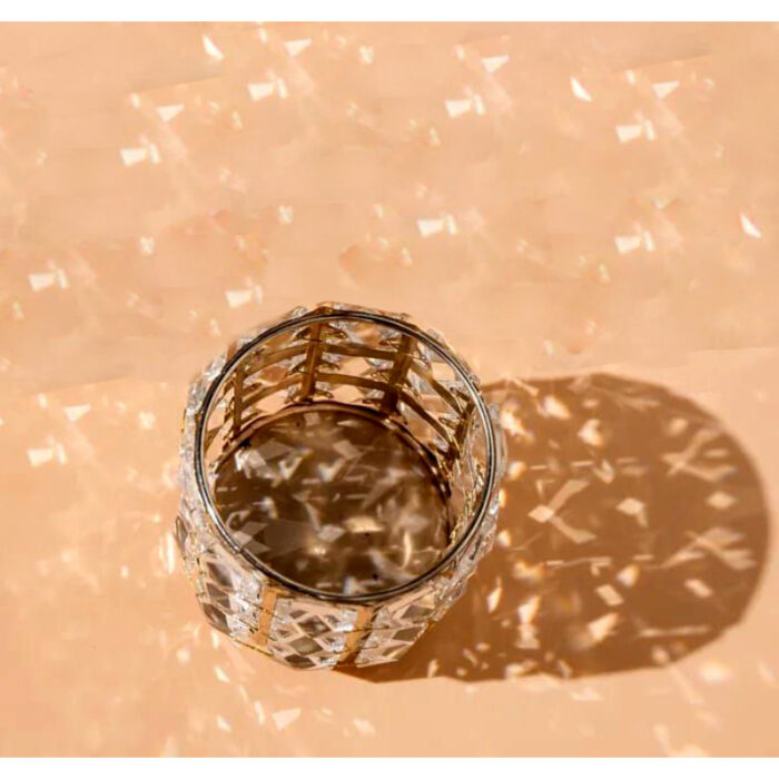 Crystal Vase Multi-Purpose Storage Basket